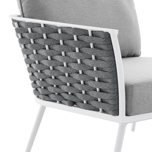 Stance Outdoor Patio Aluminum Left-Facing Armchair by Modway