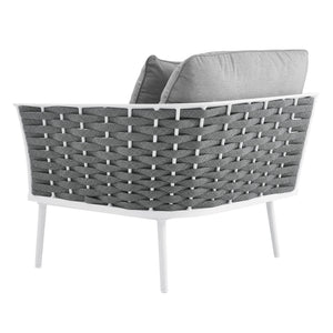 Stance Outdoor Patio Aluminum Right-Facing Armchair by Modway