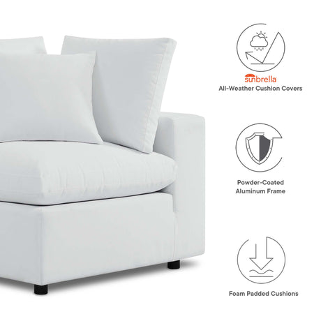Commix Sunbrella Outdoor Patio Sofa by Modway