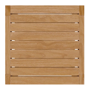 Carlsbad Teak Wood Outdoor Patio Side Table by Modway