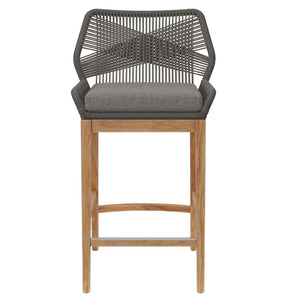 Wellspring Outdoor Patio Teak Wood Bar Stool by Modway
