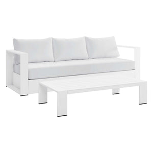Tahoe 2-Piece Outdoor Patio Powder-Coated Aluminum Set by Modway