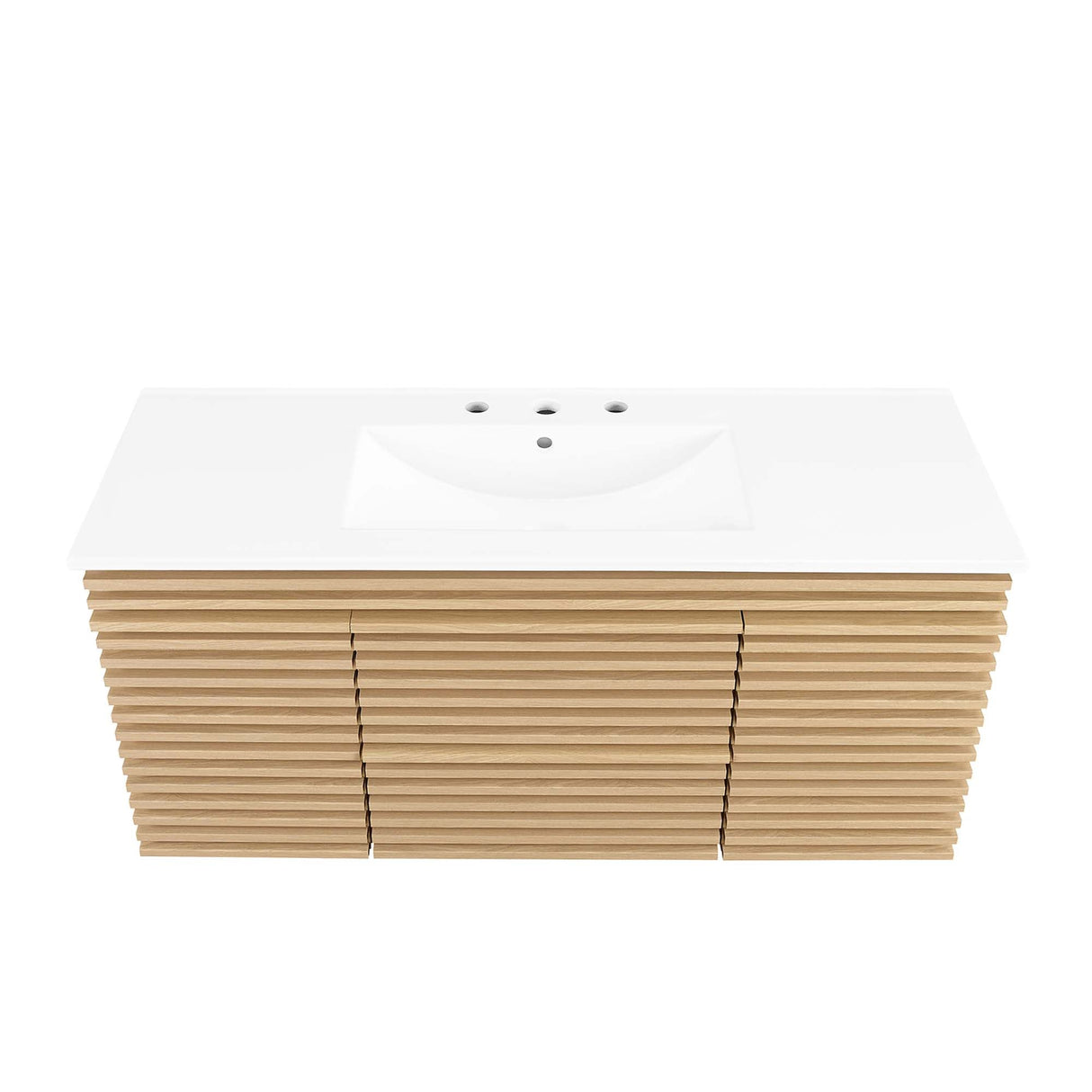 Render 48" Wall-Mount Bathroom Vanity by Modway