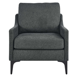 Corland Upholstered Fabric Armchair by Modway