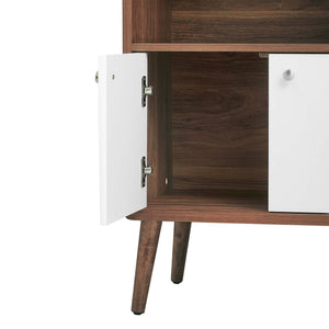 Transmit Display Cabinet Bookshelf by Modway
