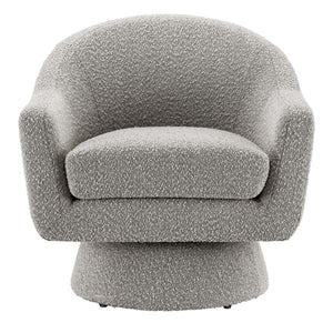 Astral Boucle Fabric Swivel Chair by Modway
