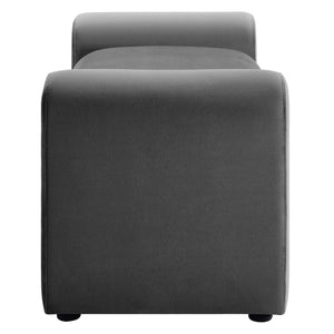 Waverly Performance Velvet Bench by Modway
