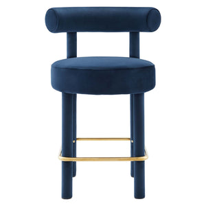 Toulouse Performance Velvet Counter Stool by Modway