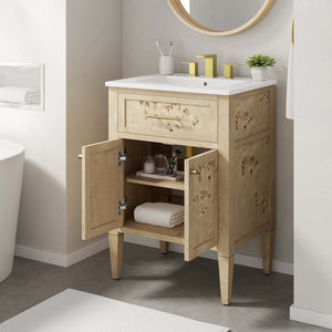 Elysian 24" Wood Bathroom Vanity by Modway