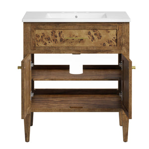 Elysian 30" Wood Bathroom Vanity by Modway