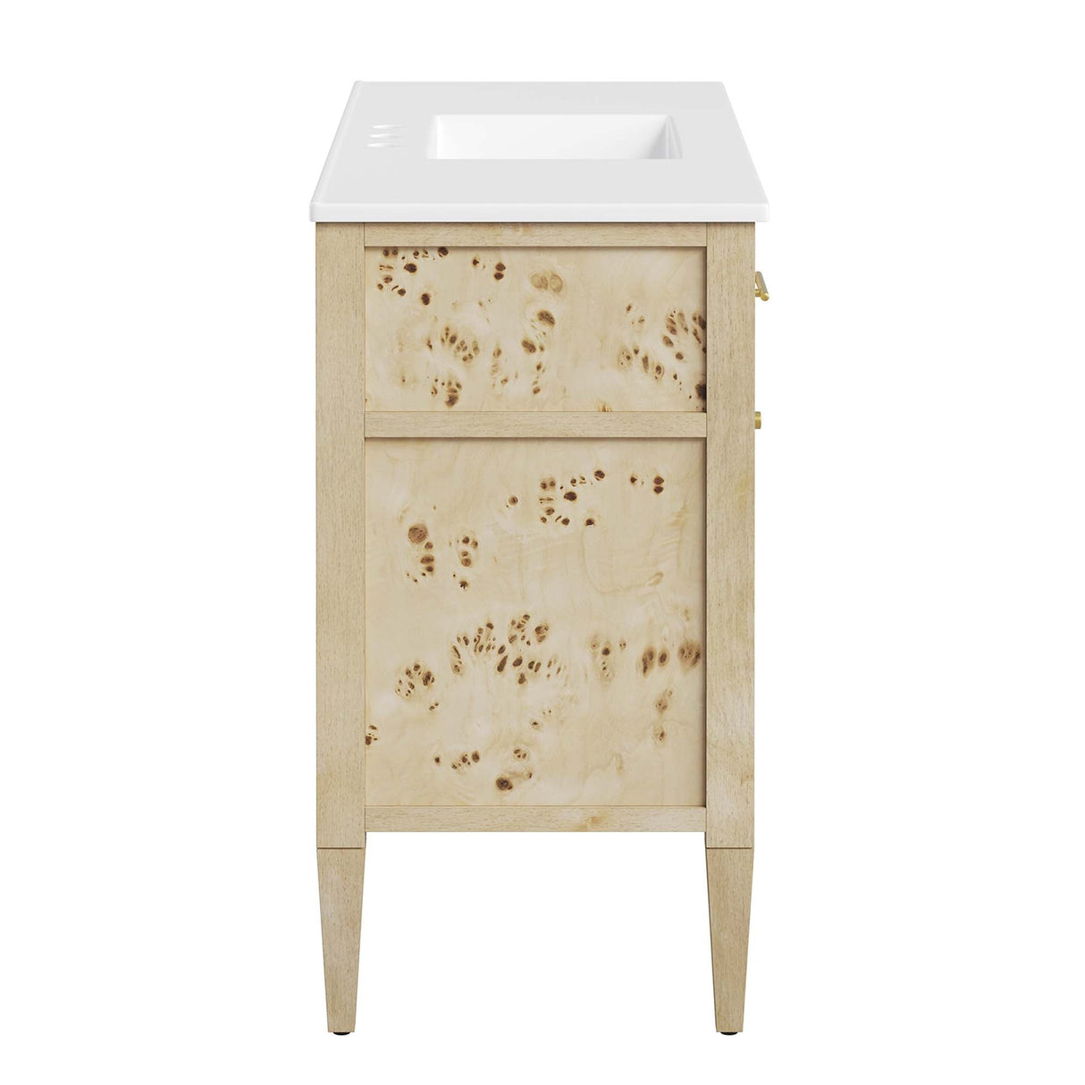 Elysian 48" Wood Single Sink Bathroom Vanity by Modway