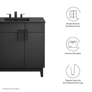 Miles 36" Bathroom Vanity by Modway