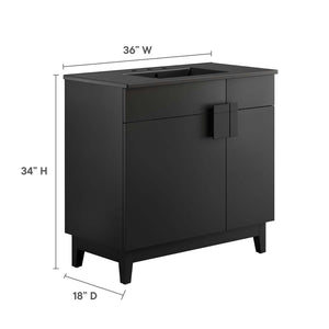 Miles 36" Bathroom Vanity by Modway