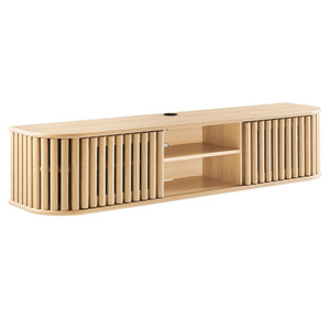 Fortitude 63" Wall-Mounted TV Stand by Modway