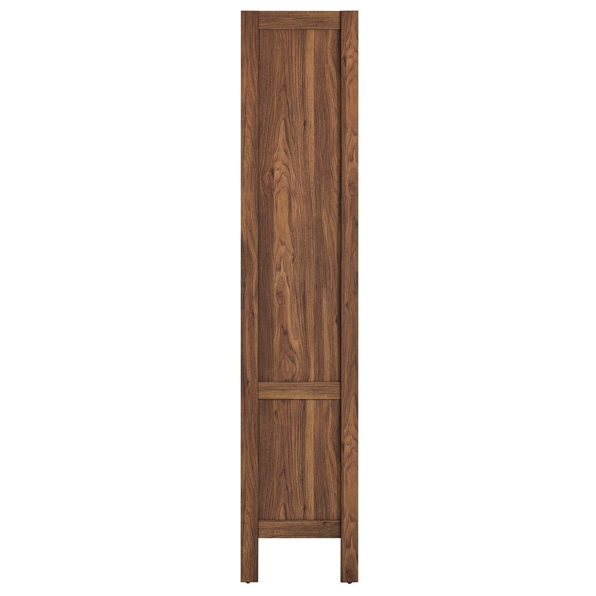 Capri 4-Shelf Wood Grain Bookcase by Modway