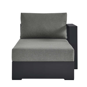 Tahoe Outdoor Patio Powder-Coated Aluminum Right-Facing Chaise Lounge
