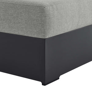 Tahoe Outdoor Patio Powder-Coated Aluminum Right-Facing Chaise Lounge