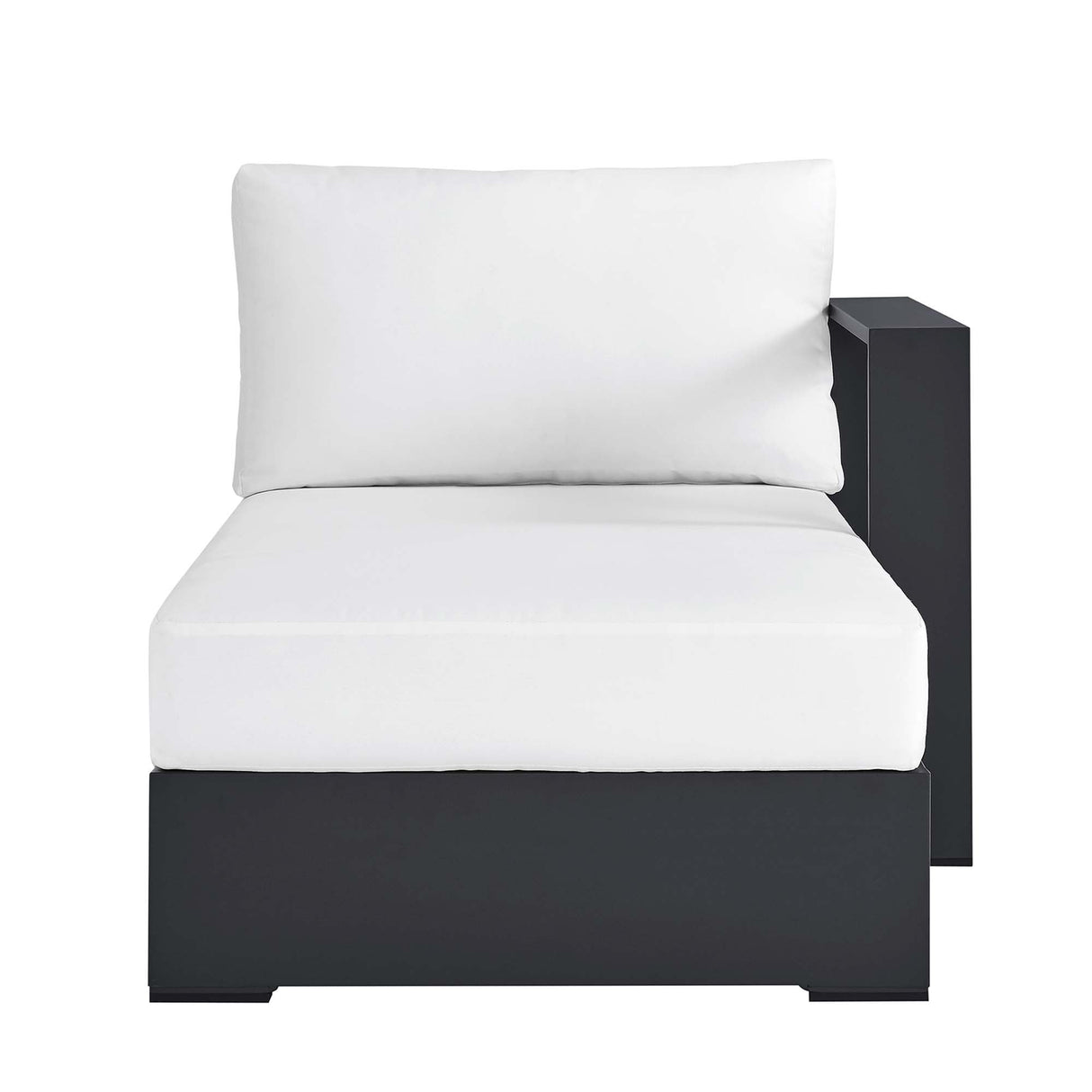 Tahoe Outdoor Patio Powder-Coated Aluminum Right-Facing Chaise Lounge