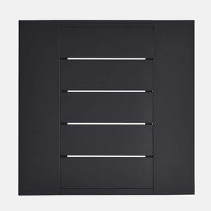 Tahoe Outdoor Patio Powder-Coated Aluminum End Table by Modway