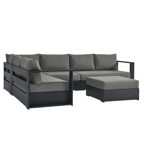Tahoe 5-Piece Outdoor Patio Sectional Sofa Set by Modway