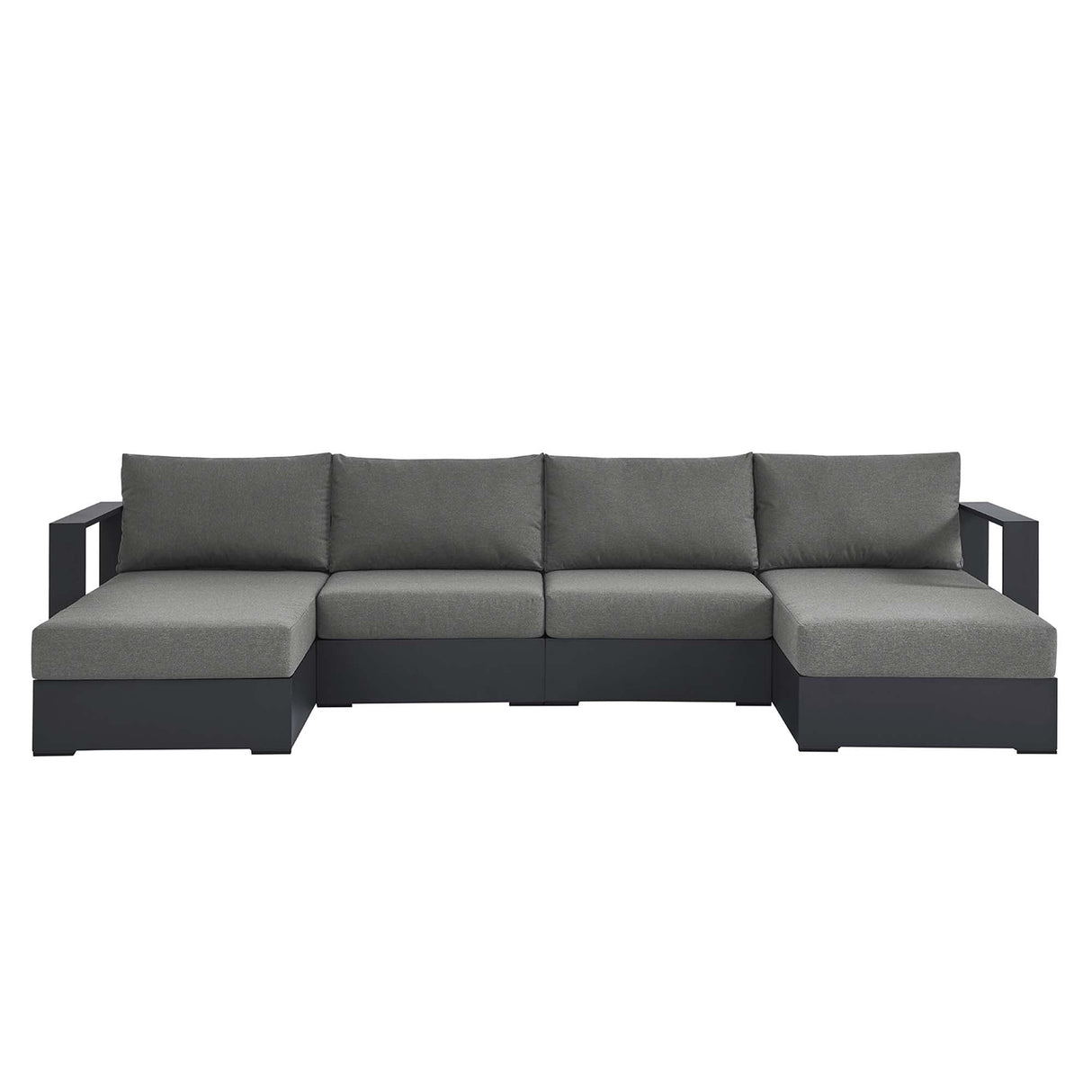 Tahoe 4-Piece Outdoor Patio Sectional Sofa Set by Modway
