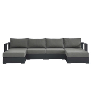 Tahoe 4-Piece Outdoor Patio Sectional Sofa Set by Modway
