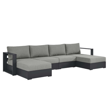 Tahoe 4-Piece Outdoor Patio Sectional Sofa Set by Modway