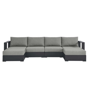 Tahoe 4-Piece Outdoor Patio Sectional Sofa Set by Modway