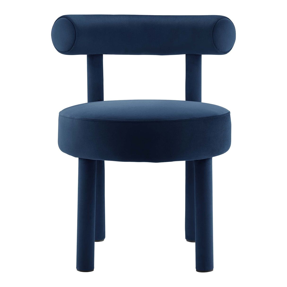 Toulouse Performance Velvet Dining Chair Set of 2 by Modway
