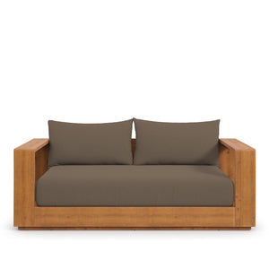 Tahoe Acacia Wood Outdoor Patio Loveseat by Modway