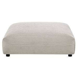 Solace Modular Corduroy Upholstered Ottoman by Modway