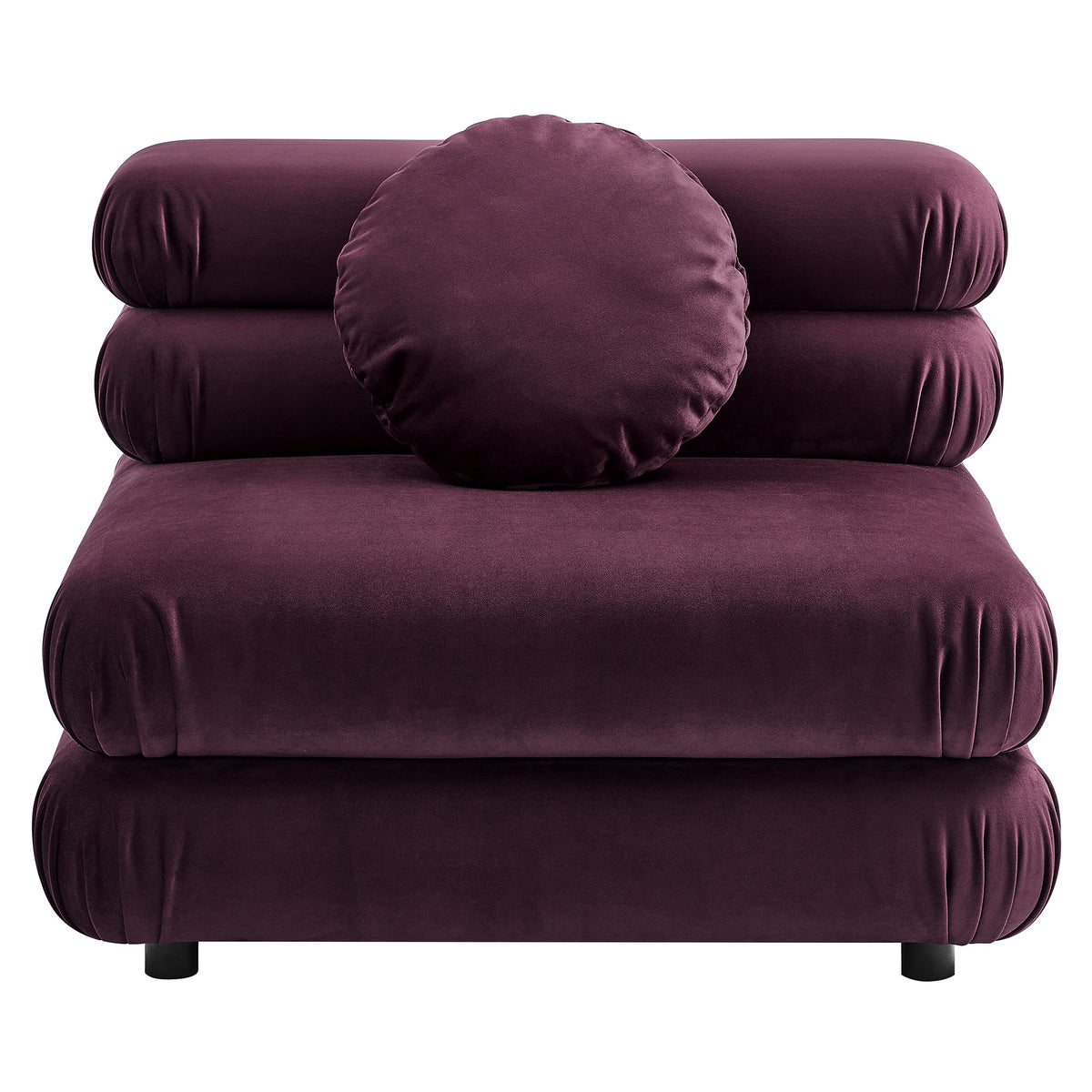 Jubilee 5-Piece Modular Performance Velvet Sectional Sofa by Modway