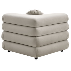 Jubilee 5-Piece Modular Performance Velvet Sectional Sofa by Modway