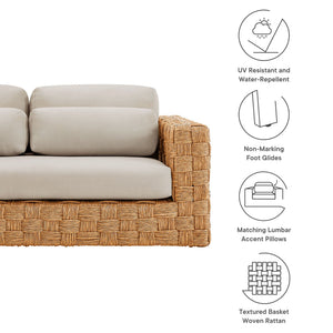 Thames Outdoor Patio Wicker Loveseat by Modway