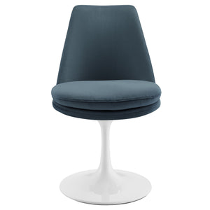 Lippa Swivel Dining Performance Velvet Side Chair by Modway