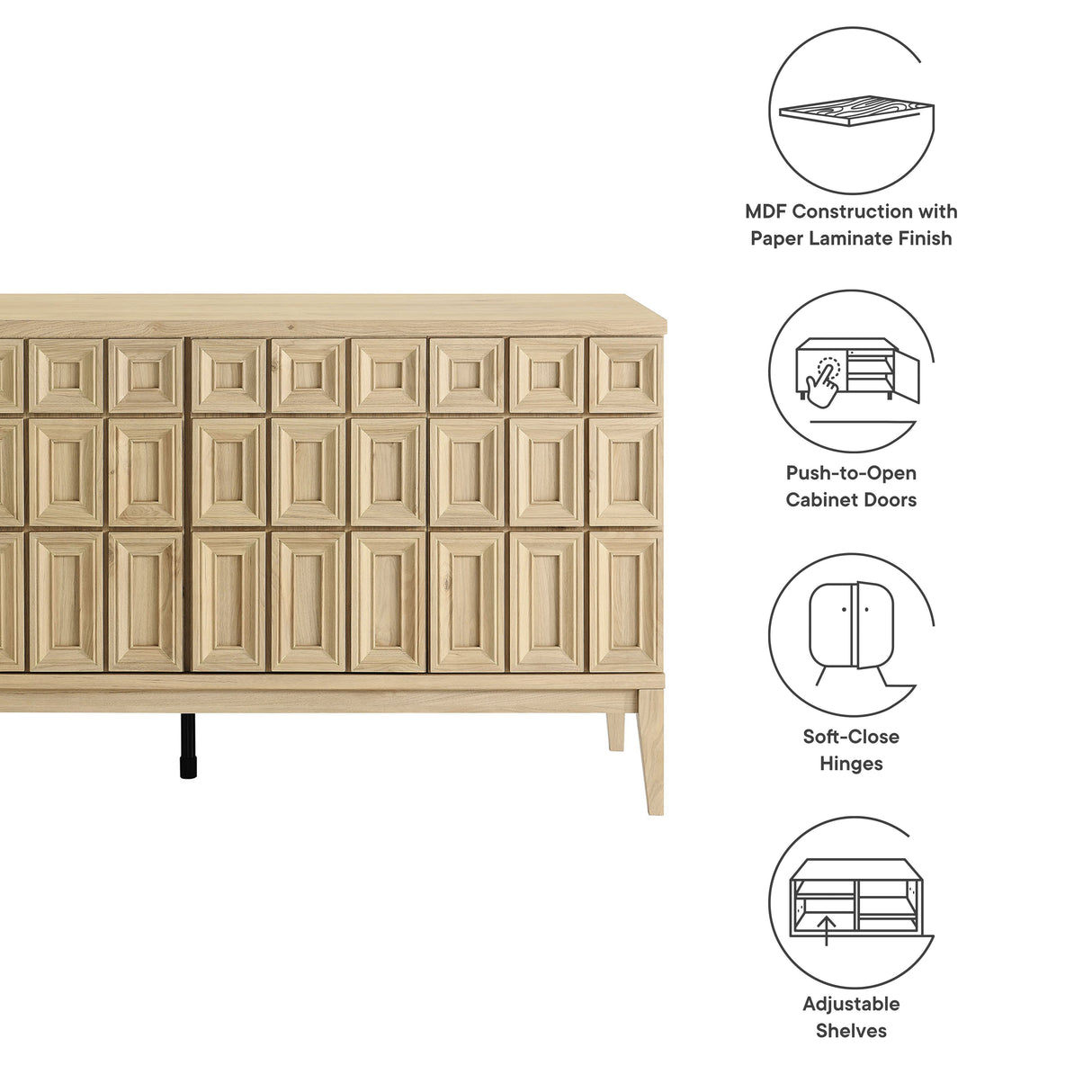 Samos 62" Sideboard by Modway