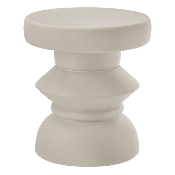 Terza Indoor - Outdoor Patio Concrete Side Table by Modway