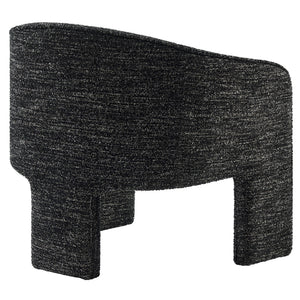 Greer Boucle Fabric Upholstered Accent Armchair by Modway