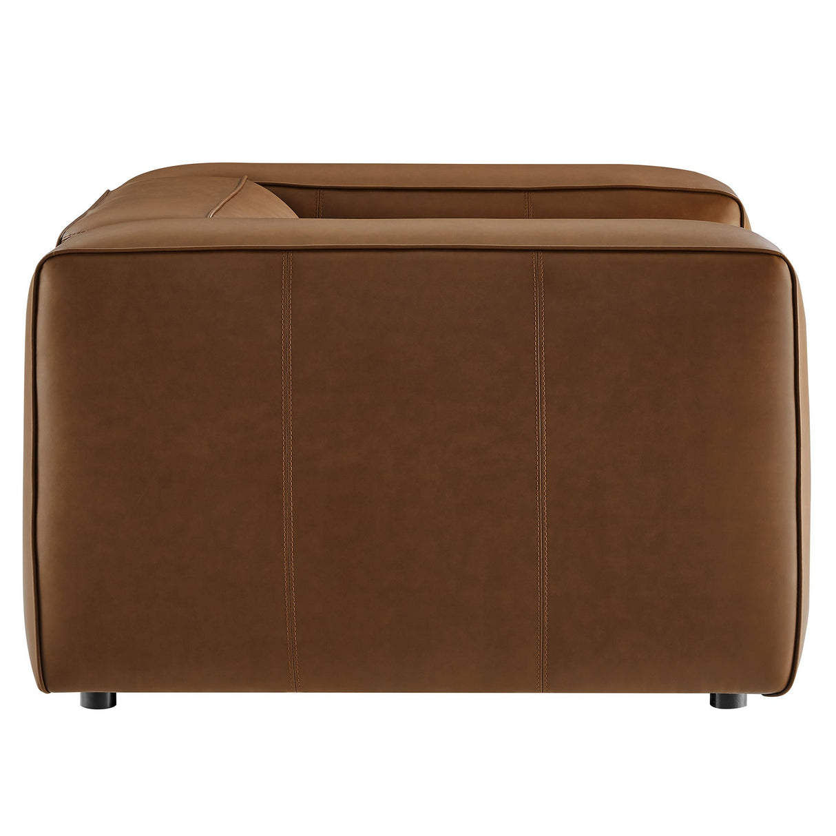 Auren Upholstered Vegan Leather Modular Armchair by Modway