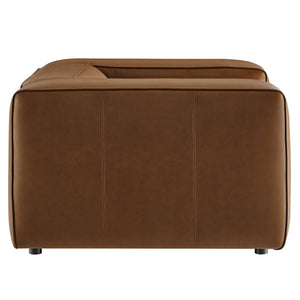 Auren Upholstered Vegan Leather Modular Armchair by Modway