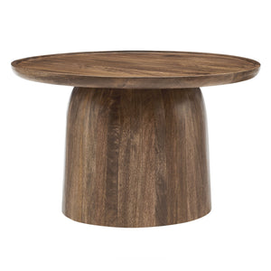 Holloway 30" Round Mango Wood Coffee Table by Modway