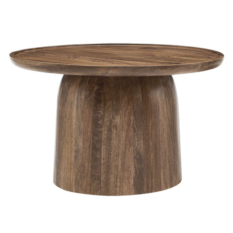 Holloway 30" Round Mango Wood Coffee Table by Modway