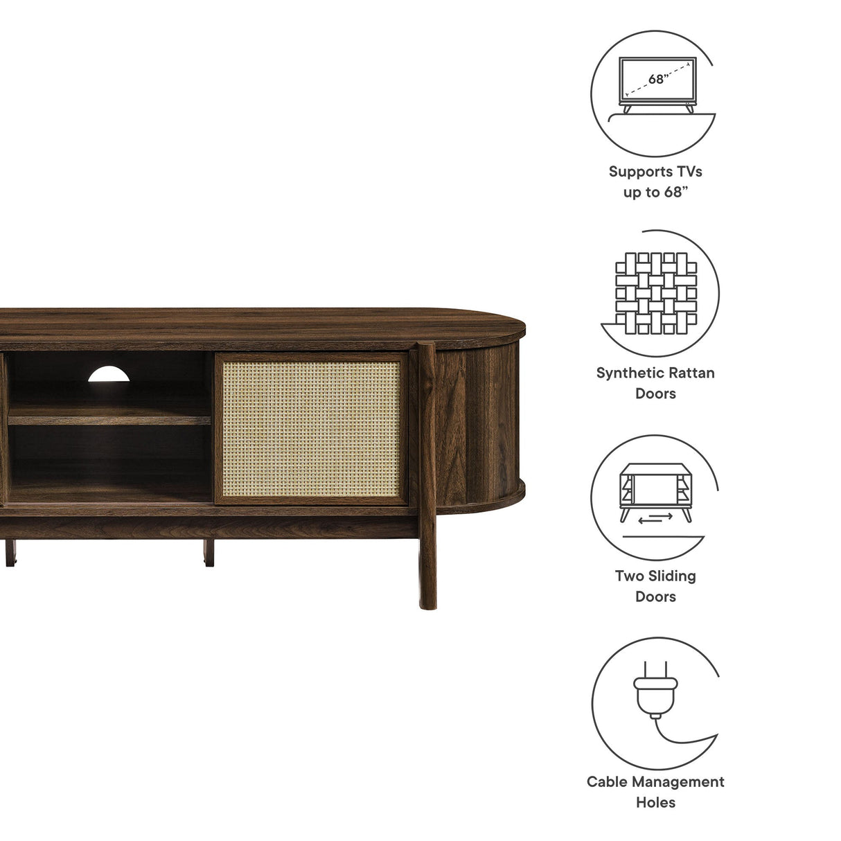 Reid 61" TV Stand by Modway