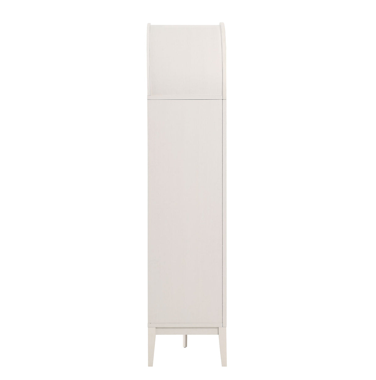 Nolan 74" Tall Wide Arched Storage Display Cabinet Bookshelf by Modway