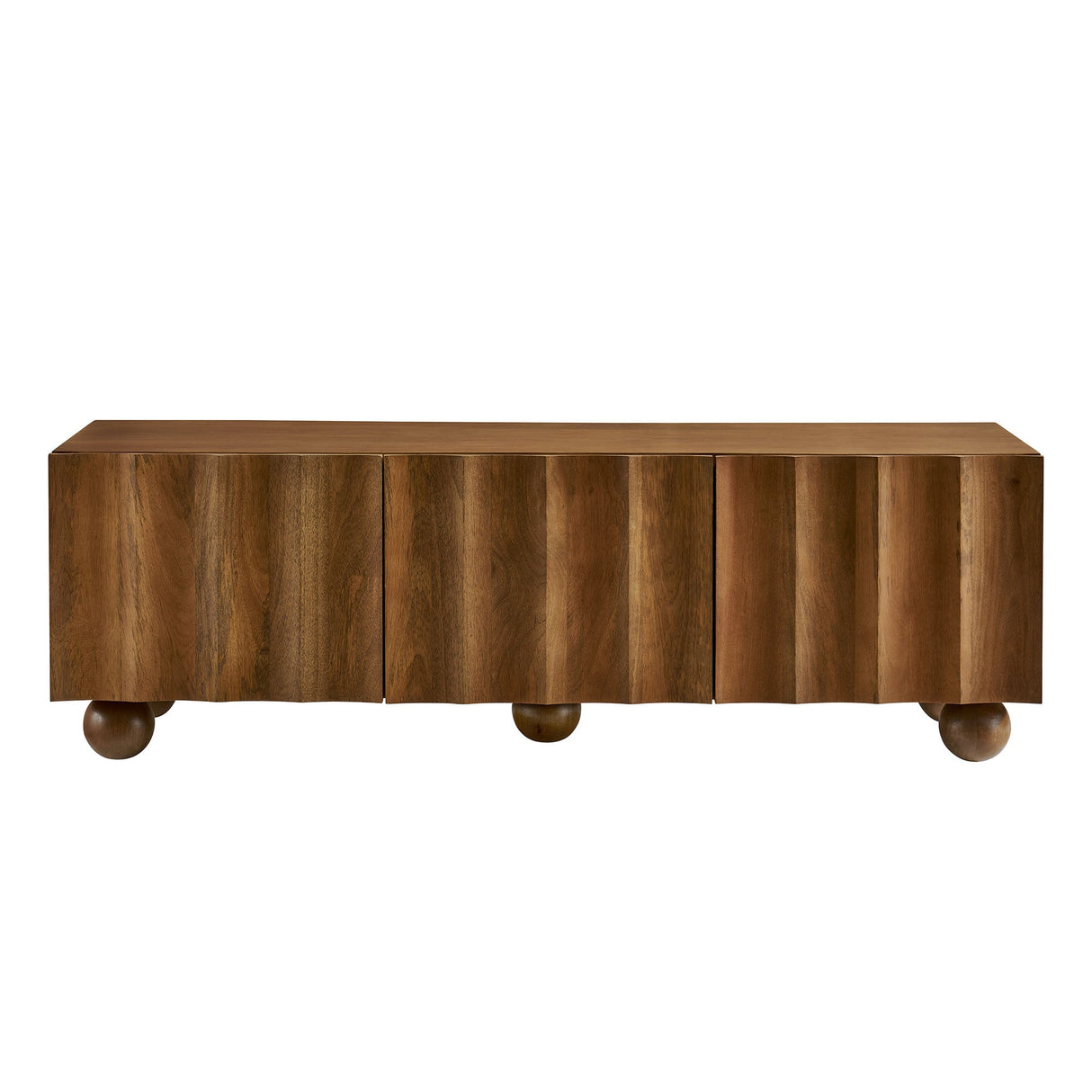 Sorren Scalloped 54" Wood TV Stand by Modway