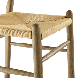 Amish Wood Counter Stool by Modway