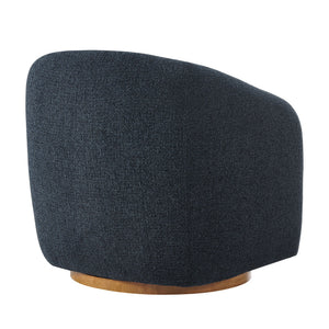 Holland Swivel Chenille Fabric Armchair by Modway