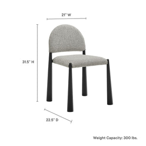 Hayley Upholstered Fabric Dining Side Chair by Modway