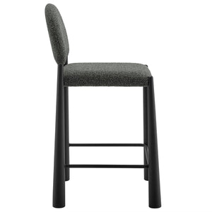 Hayley Upholstered Fabric Counter Stool by Modway