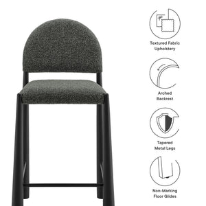 Hayley Upholstered Fabric Counter Stool by Modway